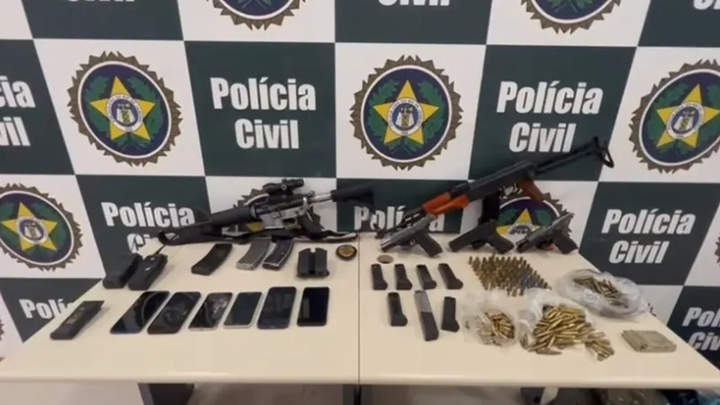 Polícia prende dois homens acusados de integrar milícia do Zinho