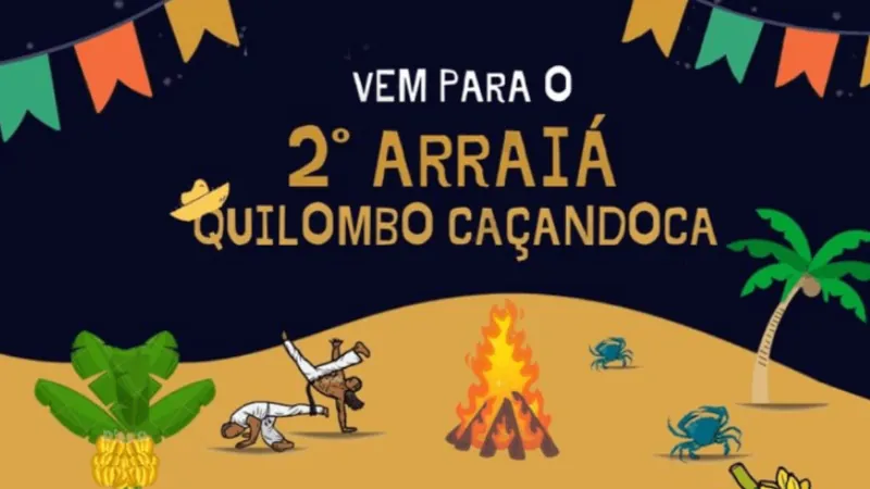 Arraiá do Quilombo da Caçandoca é realizado em Ubatuba