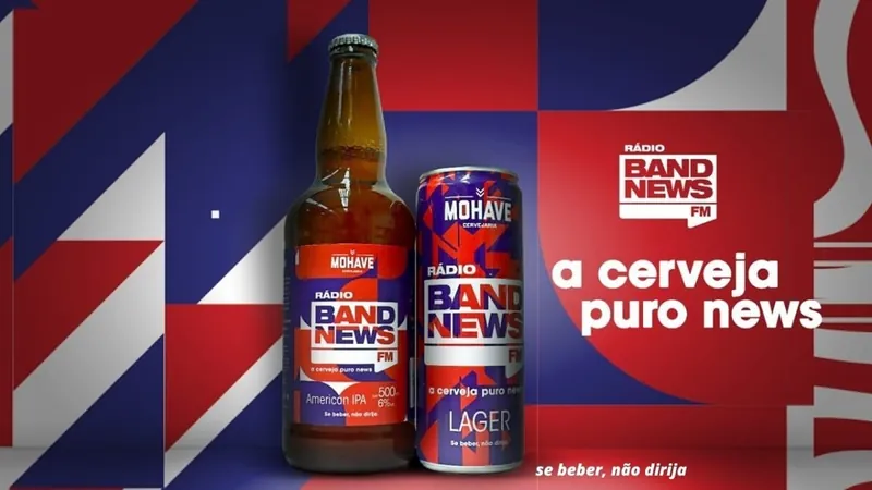 BandNews FM lança collab com cervejaria para comemorar os 18 anos da rádio