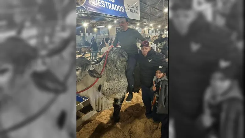 Felício Ramuth participa da abertura da Jacareí Expo Agro