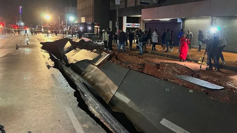 Suposta explosão de gás deixa um morto e vários feridos na África do Sul