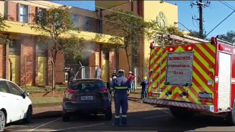 Princípio de incêndio no prédio da FCM da Unicamp mobiliza Corpo de Bombeiros