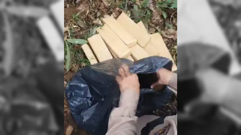 Polícia Militar apreende maconha enterrada no bairro Santo Antônio