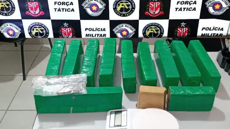 O dono do entorpecente foi preso por tráfico de drogas 