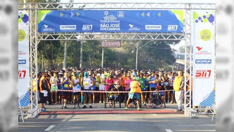 Corrida de Aniversário de São José movimenta 2.500 corredores neste domingo