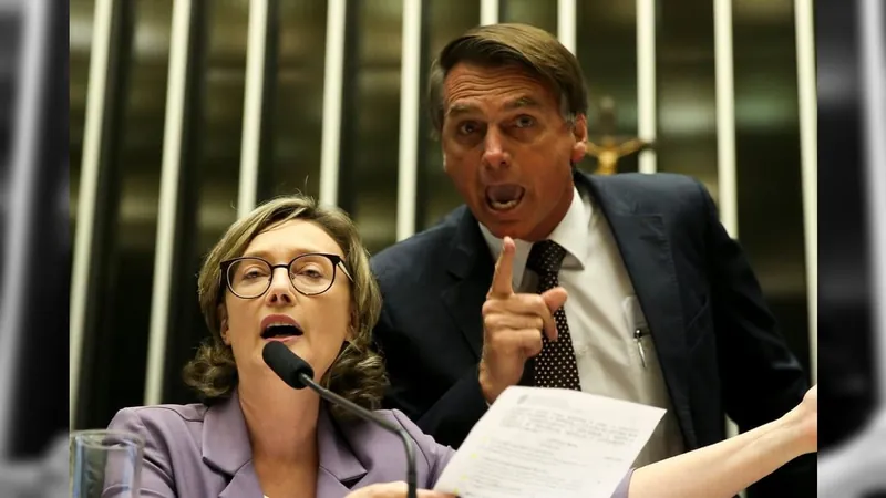 Justiça arquiva processo de Maria do Rosário contra Bolsonaro por injúria