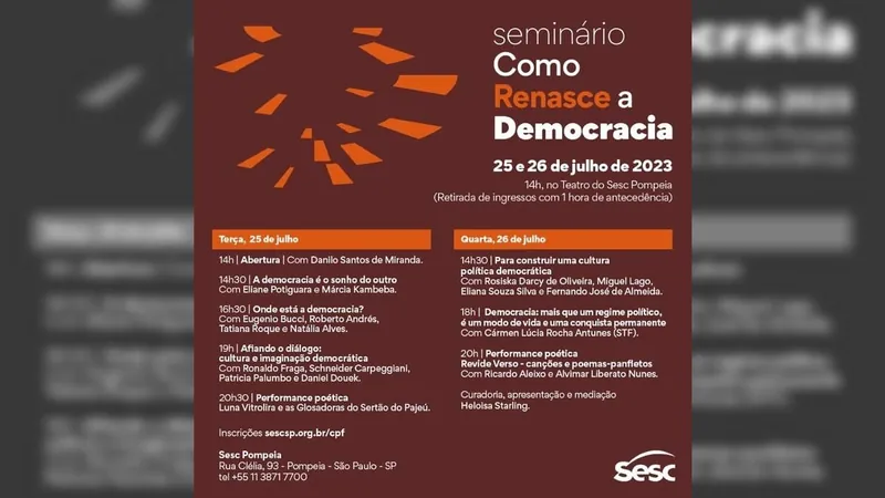 Seminário debate a necessidade de fortalecimento dos valores da democracia