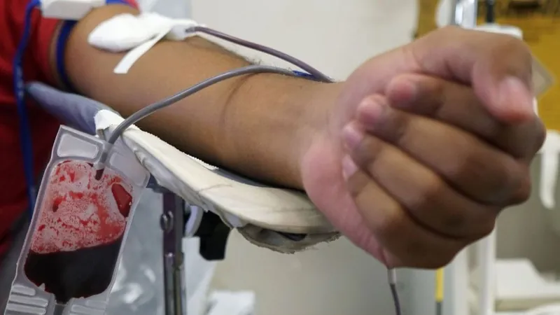Estoque de doação de sangue do tipo O- está 37% abaixo do ideal