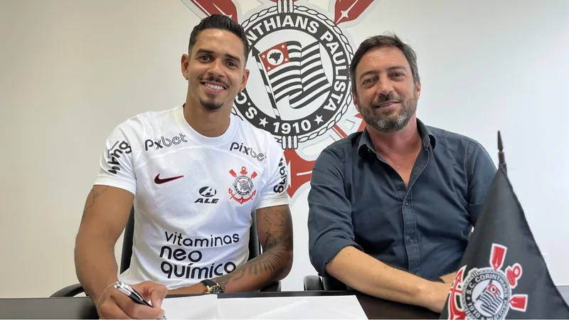 Corinthians anuncia a contratação do zagueiro Lucas Veríssimo, ex-Santos