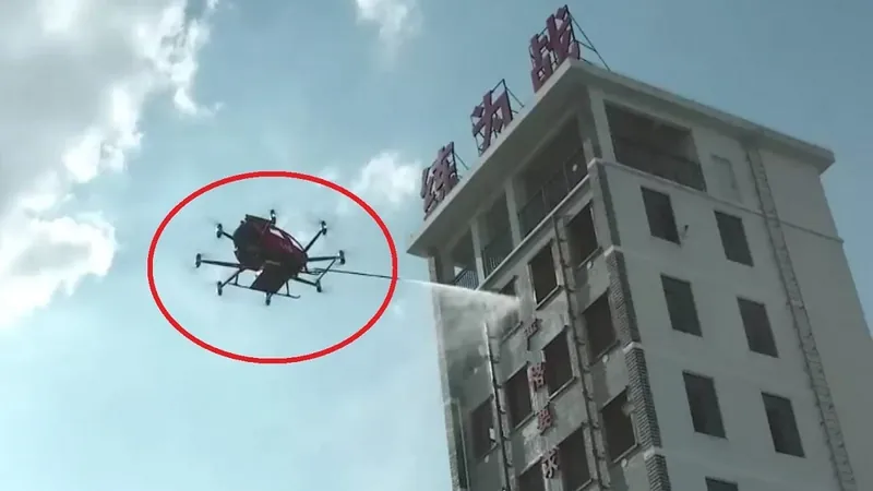 “Drones bombeiros” auxiliam em resgates no Brasil, seja em terra ou na água