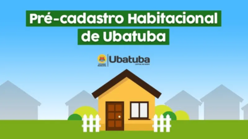 Prefeitura de Ubatuba abre cadastro para estimar demanda habitacional