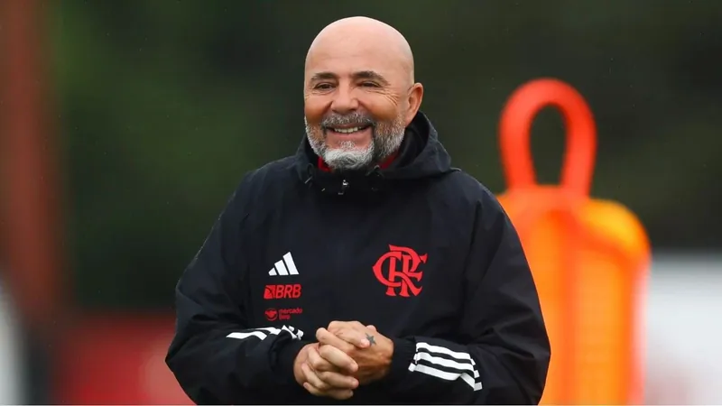 Sampaoli exalta luta apesar de empate do Flamengo: 'O time deu a