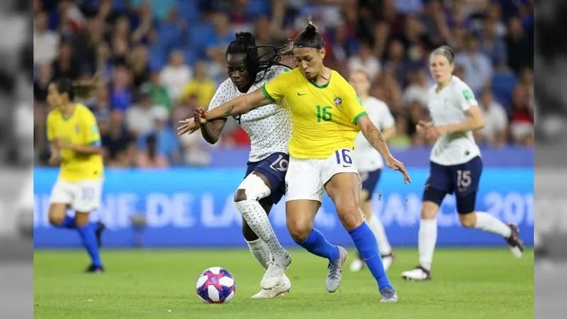 Brasil desafia a França em busca da classificação às oitavas da Copa Feminina