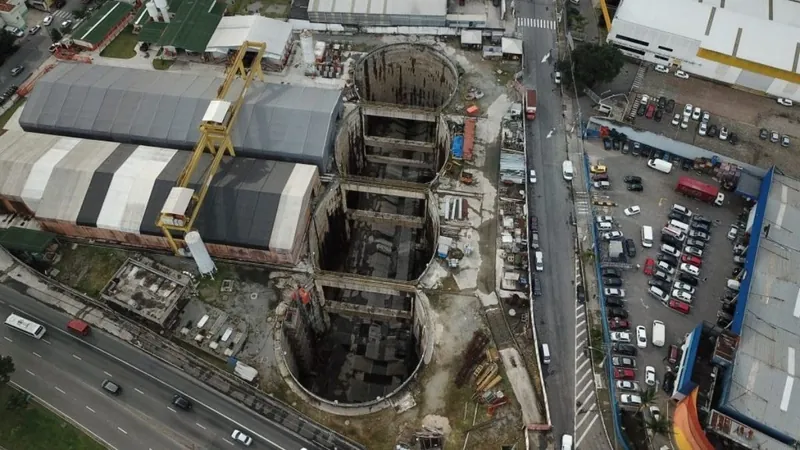 Linha 6-Laranja: Obras são retomadas após quase um mês de paralisação