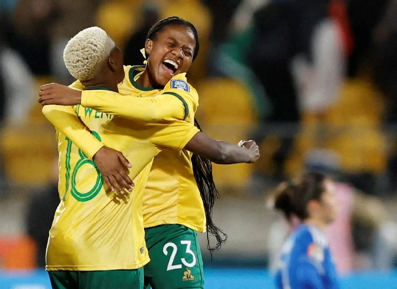 Futebol Feminino: África do Sul faz história e está nos oitavos