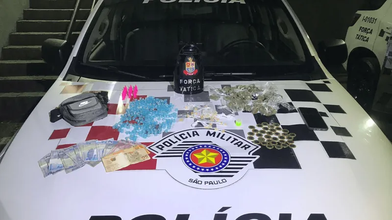 Homem é preso por tráfico de drogas em São José dos Campos