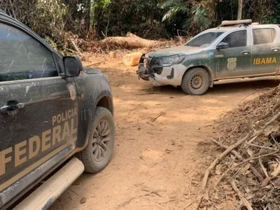 Polícia Federal e Ibama desmontam garimpos ilegais no norte do Mato Grosso