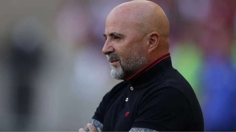 Sampaoli fala sobre Pedro: "Se tiver em condições, poderá jogar domingo"