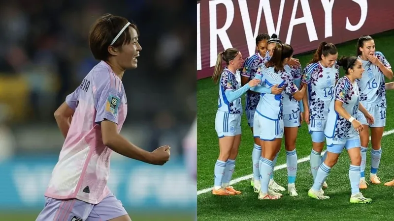 Copa Feminina: Espanha e Japão se garantem nas quartas de final