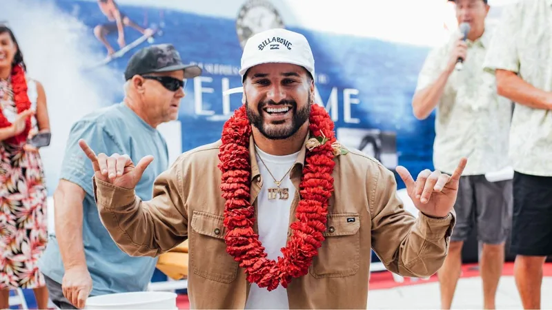 Italo Ferreira é escolhido para o Hall da Fama do Surfe na Califórnia