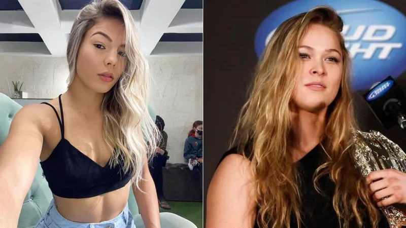 Luana Santos chega ao UFC com danças “do Tik Tok” e comparação com Ronda Rousey