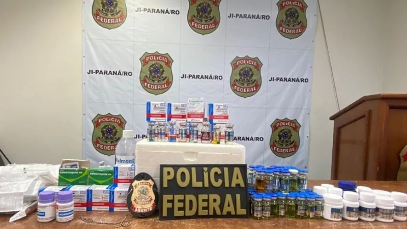 Polícia Federal prende suspeito de comercialização ilegal de anabolizantes