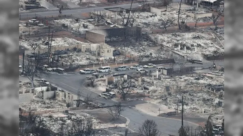 Sobe para 55 o número de mortes nos incêndios florestais do Havaí