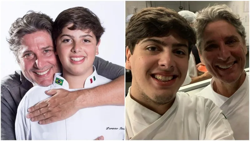 Pai e filho, Franco e Lorenzo Ravioli dividem amor pela gastronomia: "União"