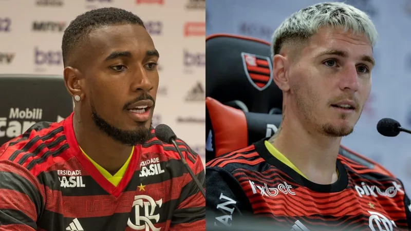 Gerson e Varela, do Flamengo, brigam em véspera de semifinal da Copa do Brasil