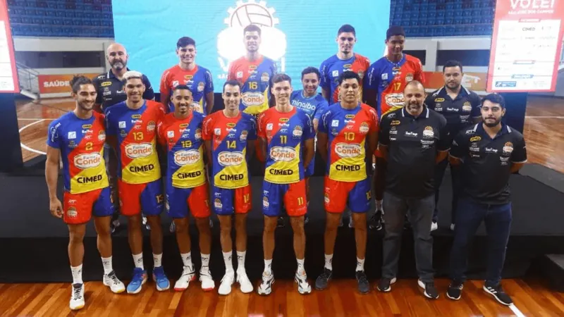 Vôlei São José apresenta novo elenco para a temporada 23/24