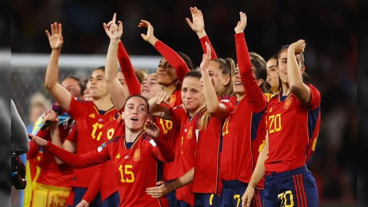 Gol e melhores momentos Espanha x Inglaterra pela Copa do Mundo Feminina  (1-0)