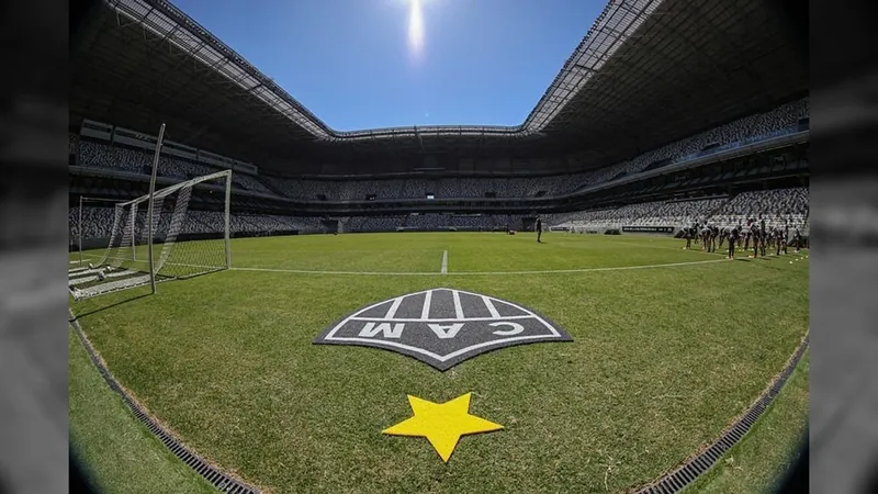 Primeiro jogo oficial da Arena MRV será Atlético-MG x Santos