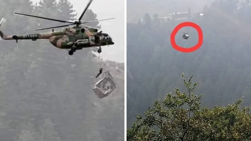 Veja o que se sabe sobre teleférico no Paquistão que deixou crianças penduradas