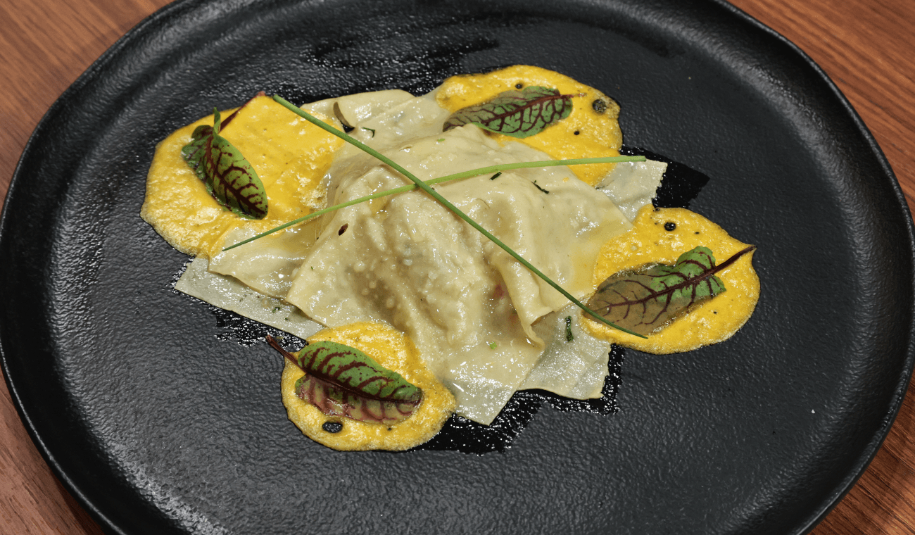 Ravioli aberto de caranguejo | Band Receitas