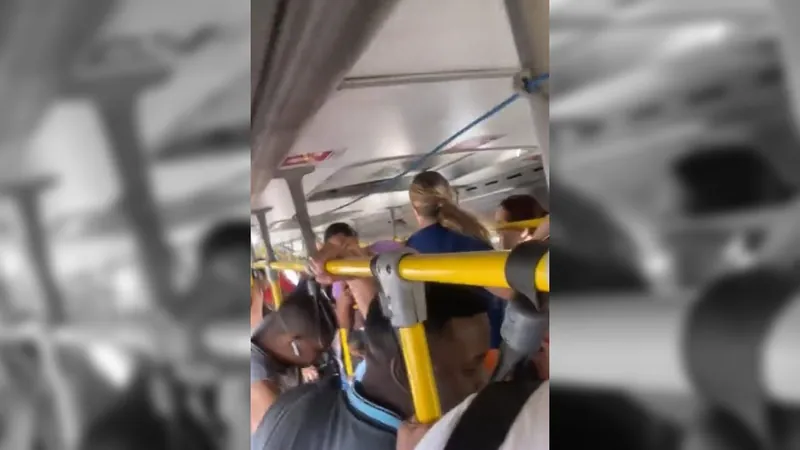 Vídeo: Rato causa pânico em passageiros de ônibus no Rio