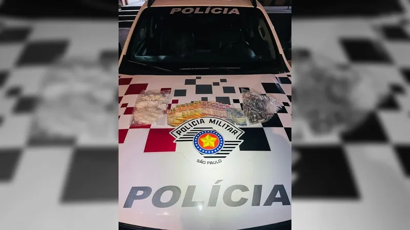 Polícia Militar prende homem por tráfico de drogas em Caraguatatuba