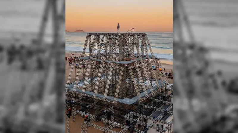 Cerca de 1200 PMs atuarão na segurança do 'Show do Século' em Copacabana