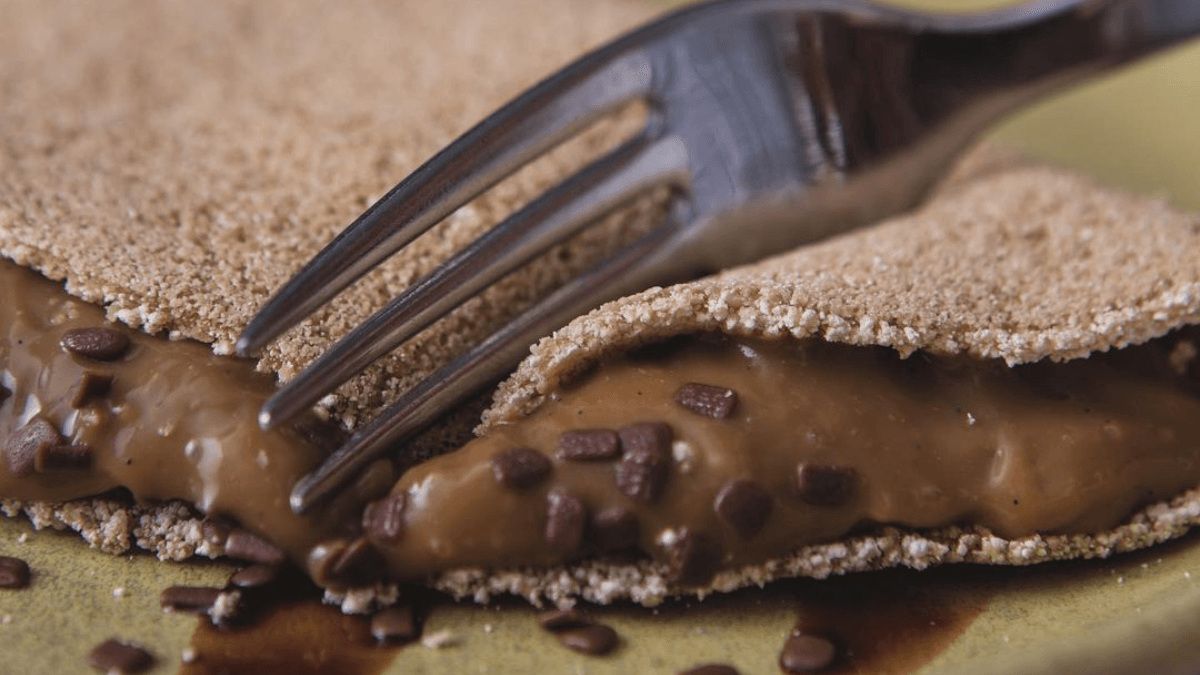 Tapioca de café, doce de leite e chocolate | Band Receitas