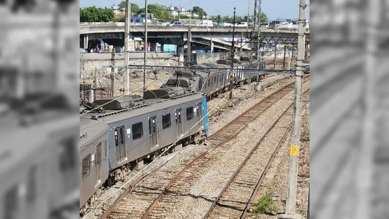 Agetransp investiga circunstâncias do descarrilamento de trem em Bento Ribeiro