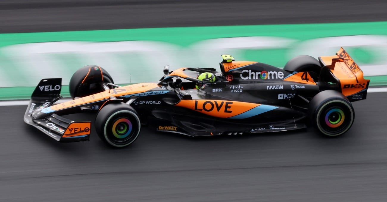 Norris lidera segundo treino livre da F1 na Holanda