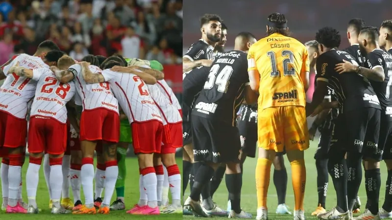 Internacional e Corinthians decidem futuro em competições continentais