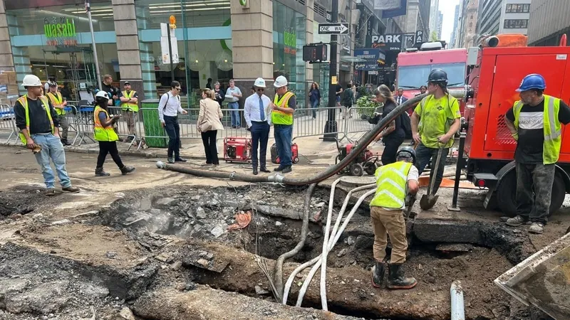 VÍDEO: Vazamento de água inunda estação de metrô em Nova York, EUA