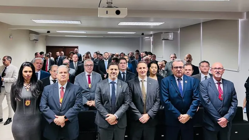 A reunião serviu para falar de projetos na corporação 