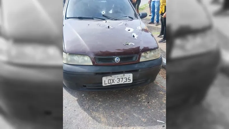 Polícia investiga presença de miliciano em carro alvejado em Santa Cruz