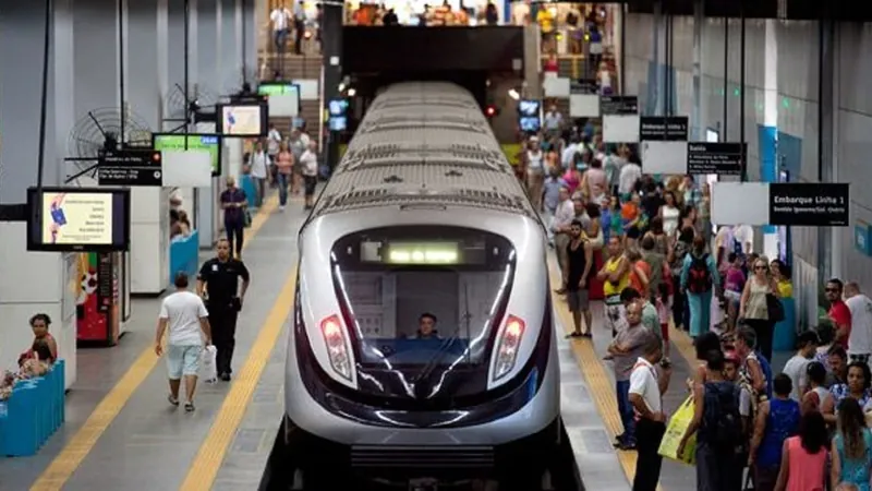 Estações do MetrôRio vão abrir uma hora mais cedo neste domingo (6)