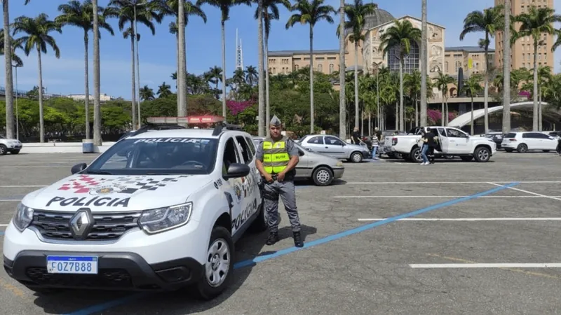 Forças de segurança iniciam Operação Romeiro 2023 em Aparecida