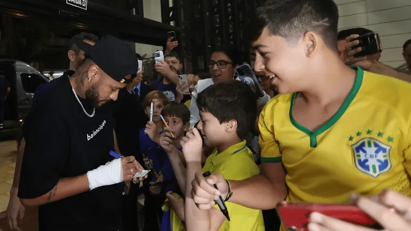 Jogadores se apresentam à Seleção Brasileira em Belém