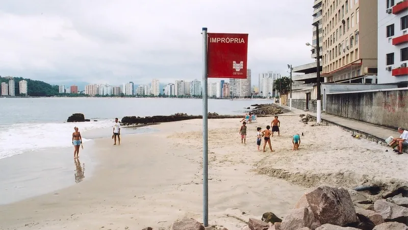 Litoral Norte conta com 19 praias impróprias para o Feriado da Independência