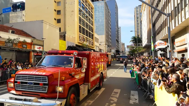 Desfile de 7 de setembro reúne 30 mil pessoas em Campinas, segundo a prefeitura