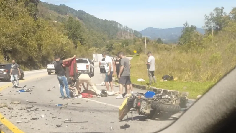 Motociclista de 71 anos morre após colidir na Floriano Rodrigues Pinheiro